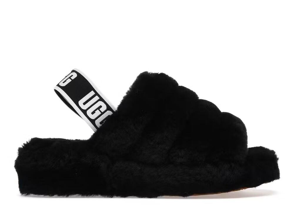 UGG Fluff Yeah Slide Sling Back Slipper Women’s 5 Casual Comfort